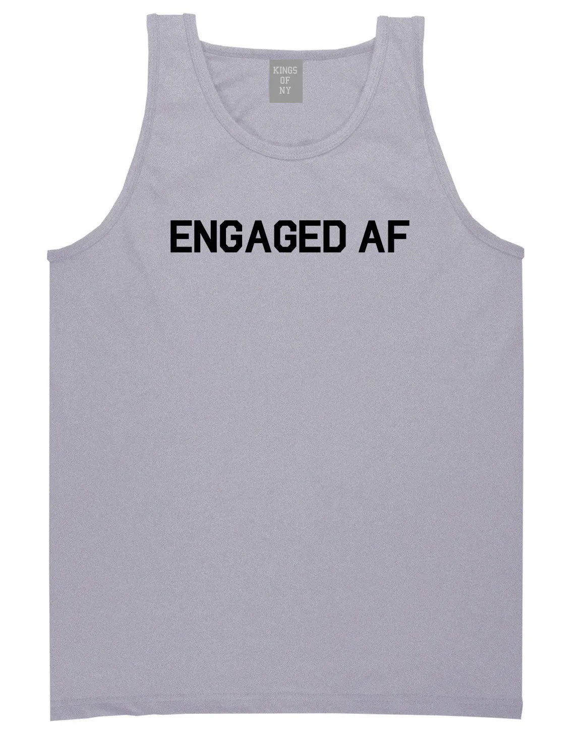 Engaged AF Fiance Mens Tank Top Shirt