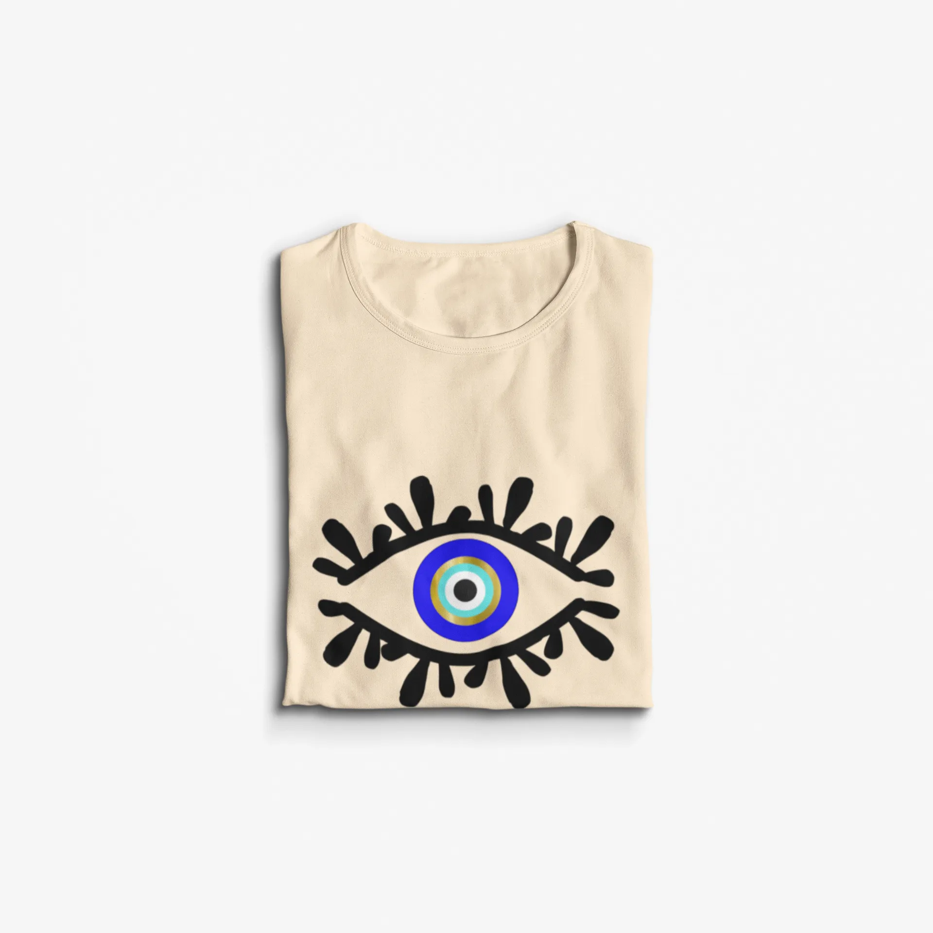 Evil Eye Design T shirt With Amida By Zaa