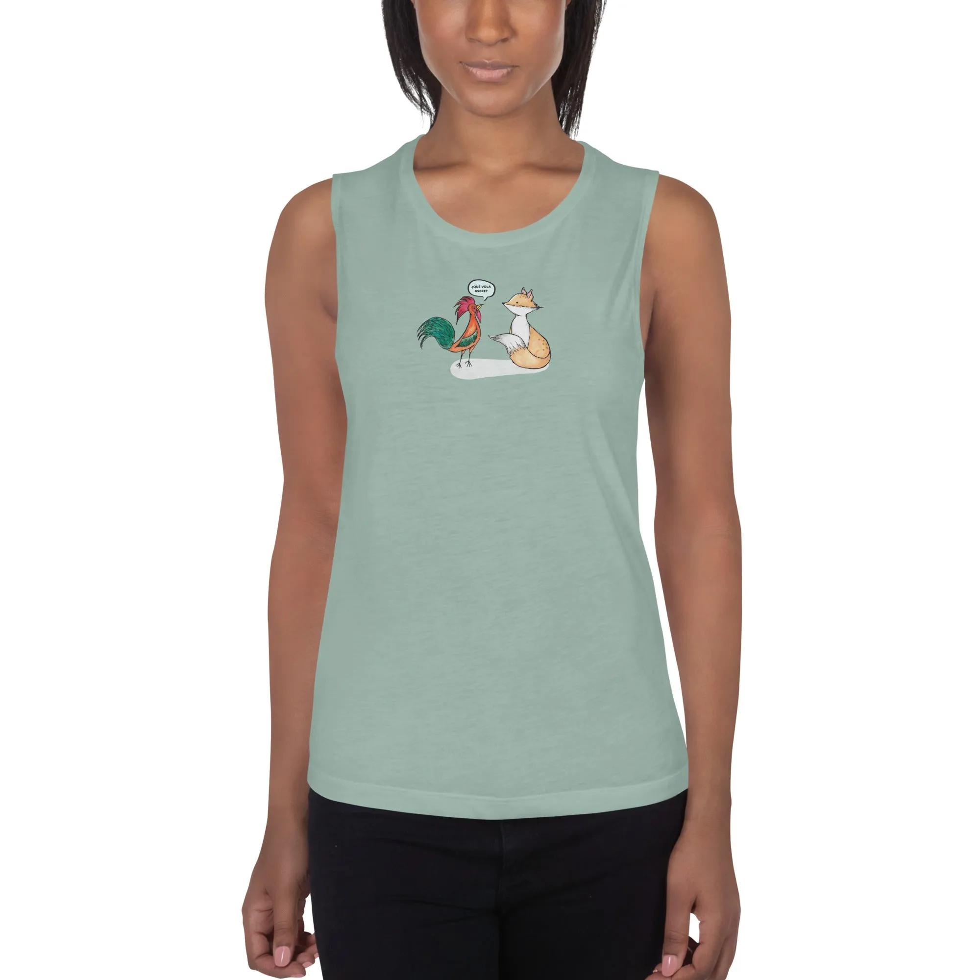 Fox y Gayo- Ladies’ Muscle Tank