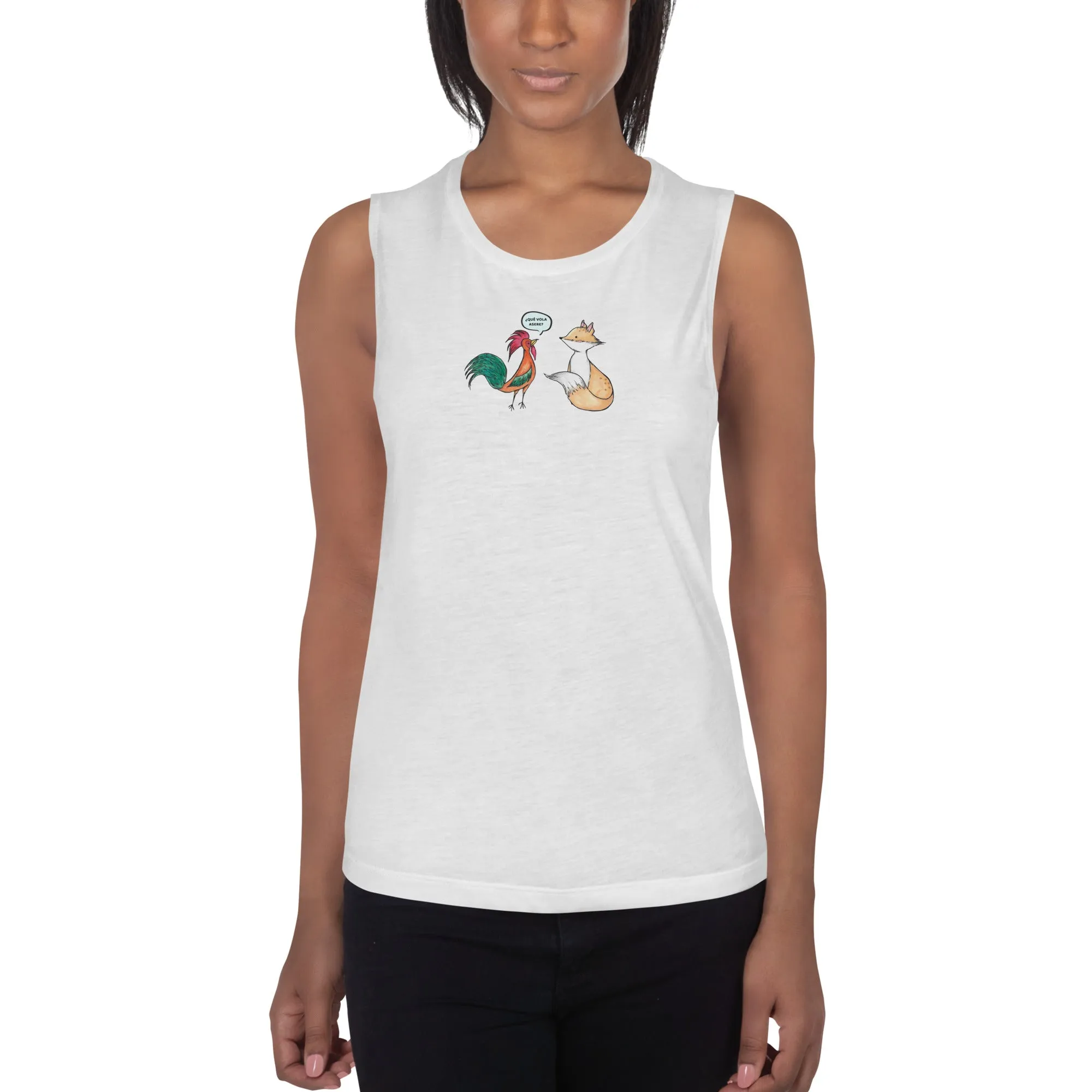 Fox y Gayo- Ladies’ Muscle Tank