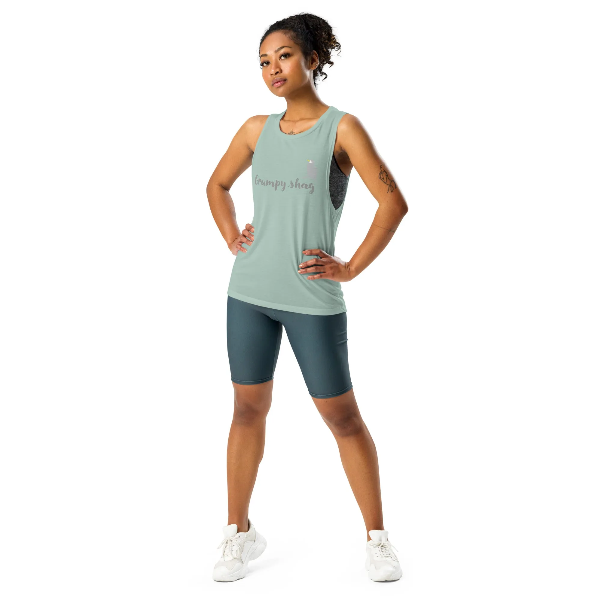 Grumpy shag Women's Muscle Tank