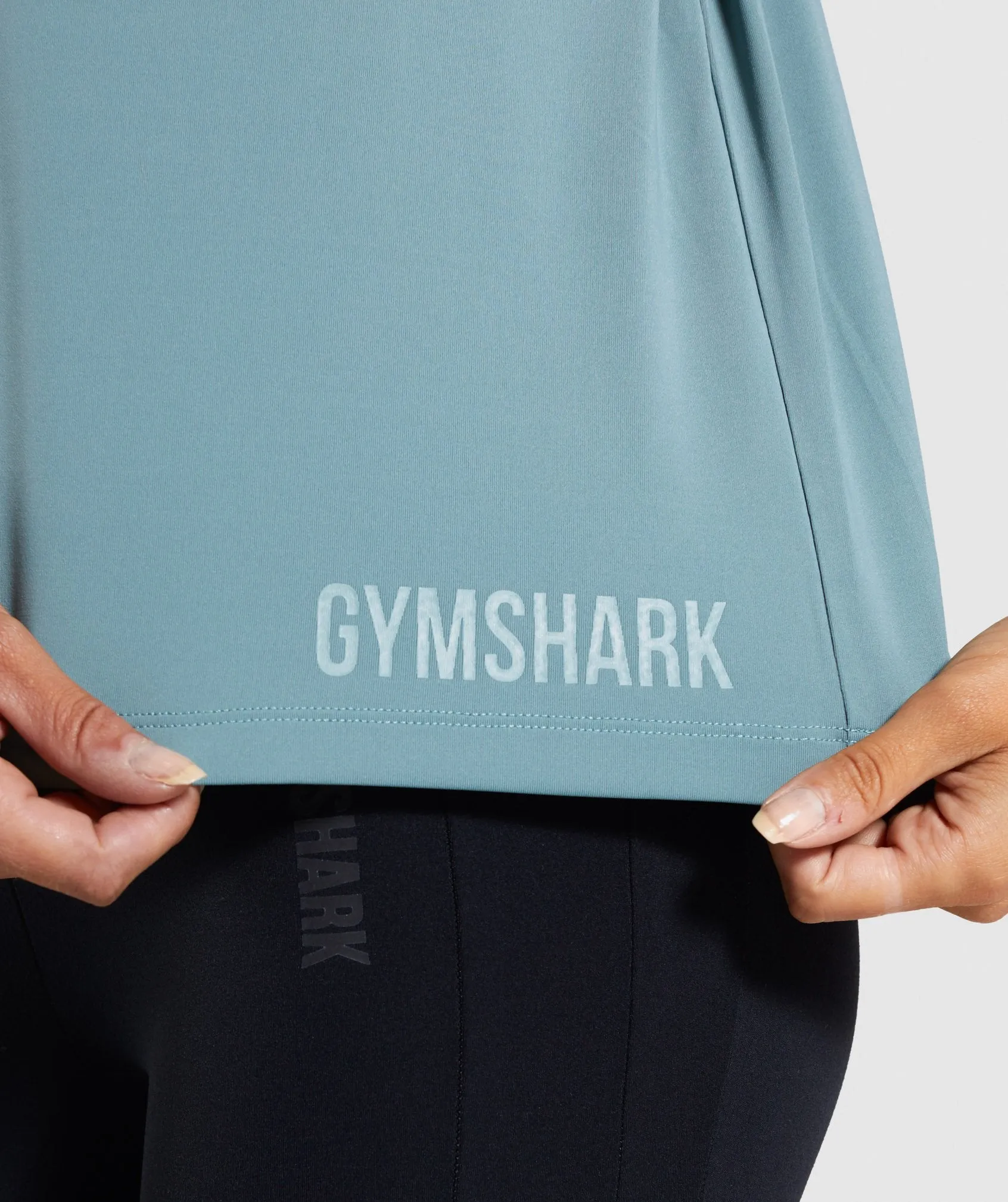 Gymshark Captivate Two in One Tank - Turquoise