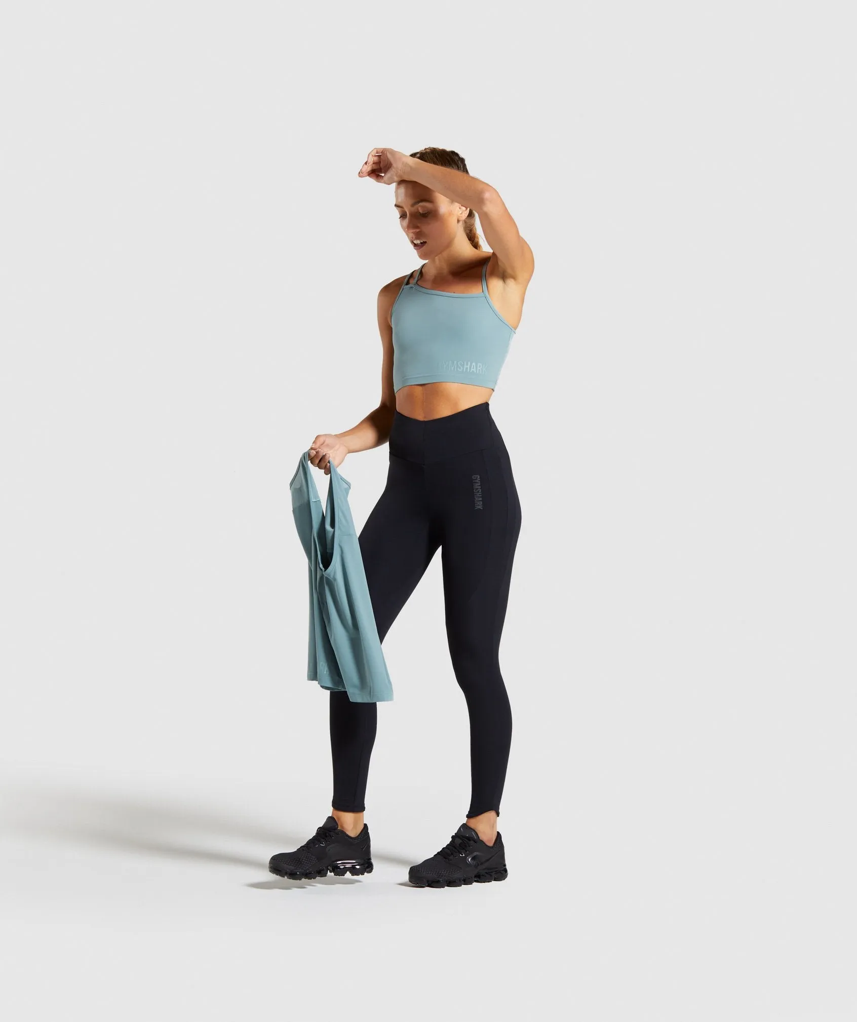 Gymshark Captivate Two in One Tank - Turquoise