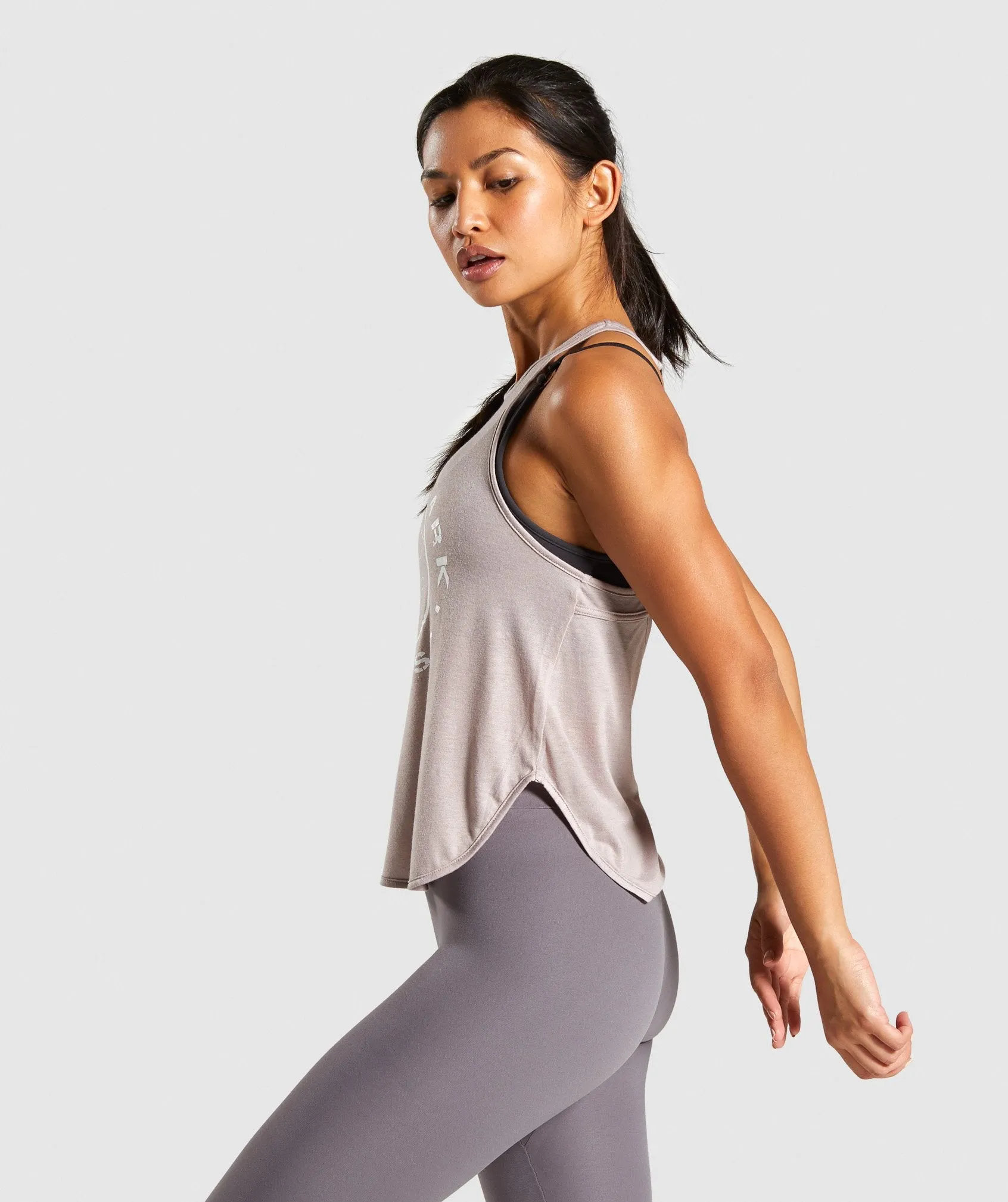 Gymshark Legacy Fitness Vest - Taupe