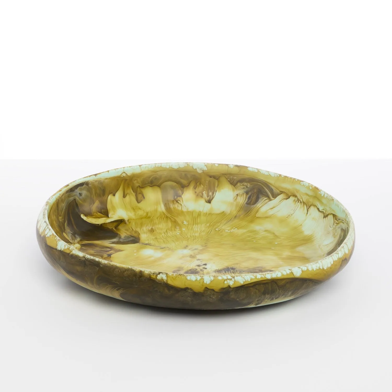 Large Earth Bowl - Cool Tones