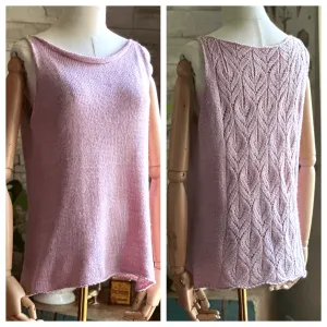 Mermaid tank top | Knitting pattern