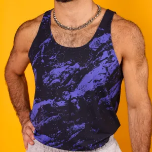 Purple Marble Gym Tank