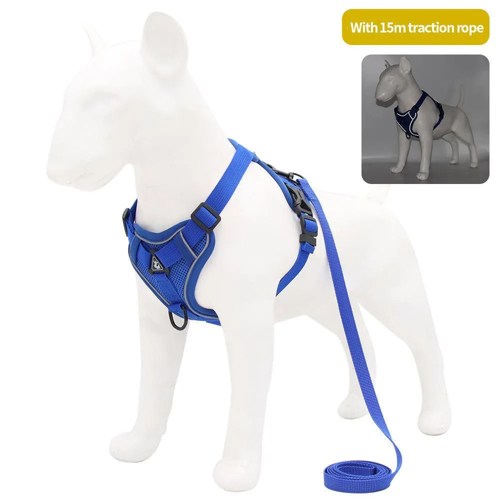 Reflective Breathable Dog Harness Vest