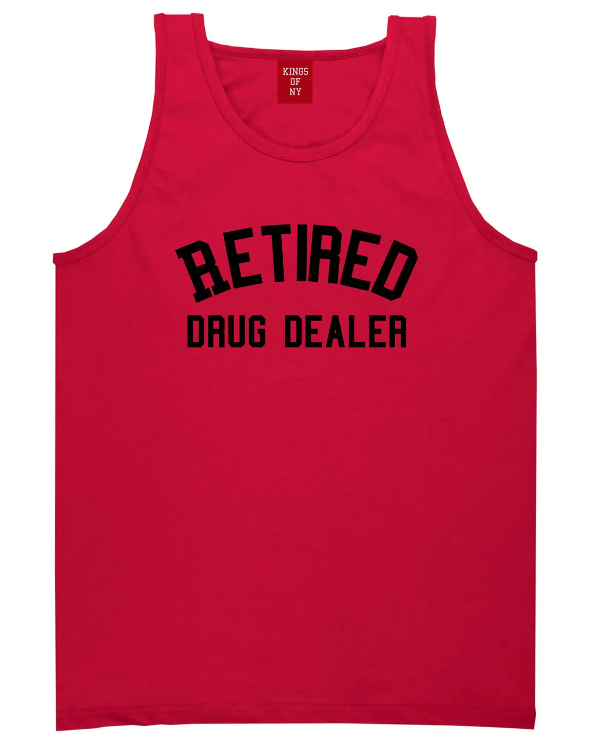 Retired Drug Dealer Mens Tank Top Shirt