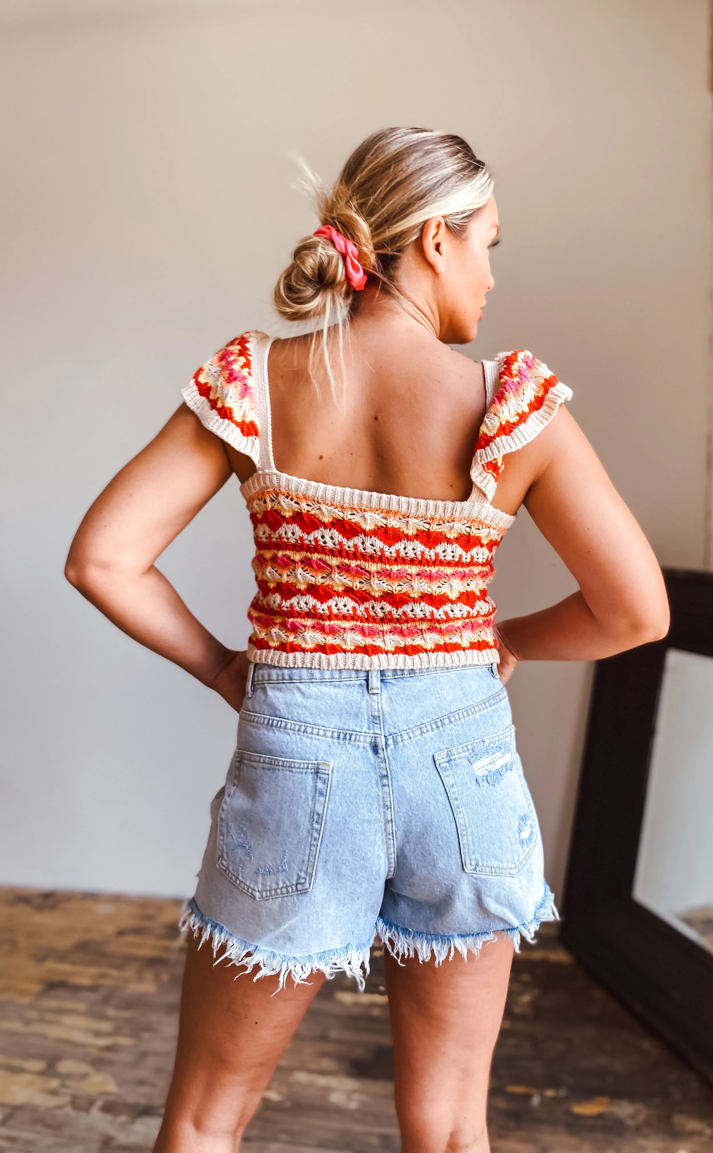 Seeking Sun Crochet Top