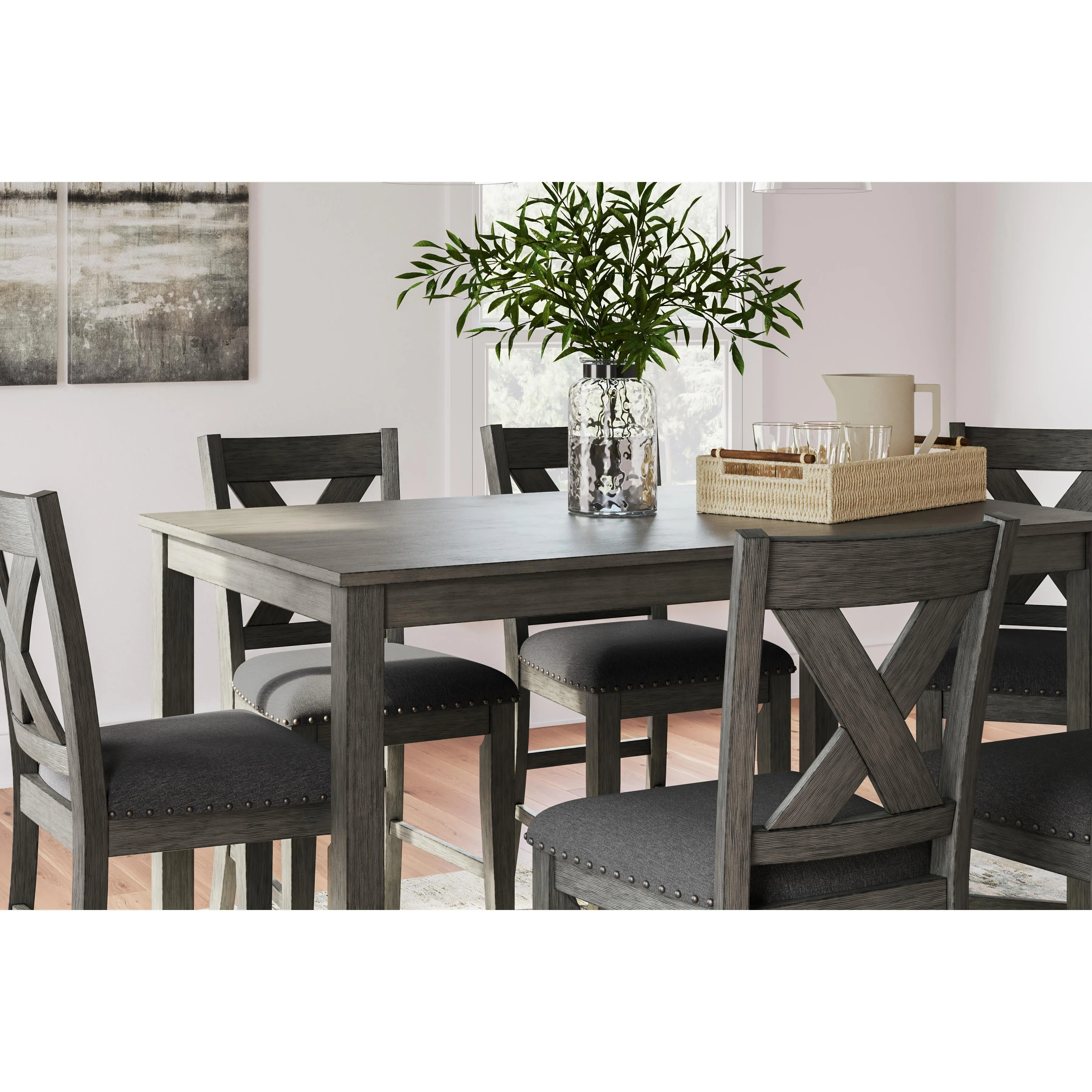 Signature Design by Ashley Caitbrook 7 pc Counter Height Dinette D388-423