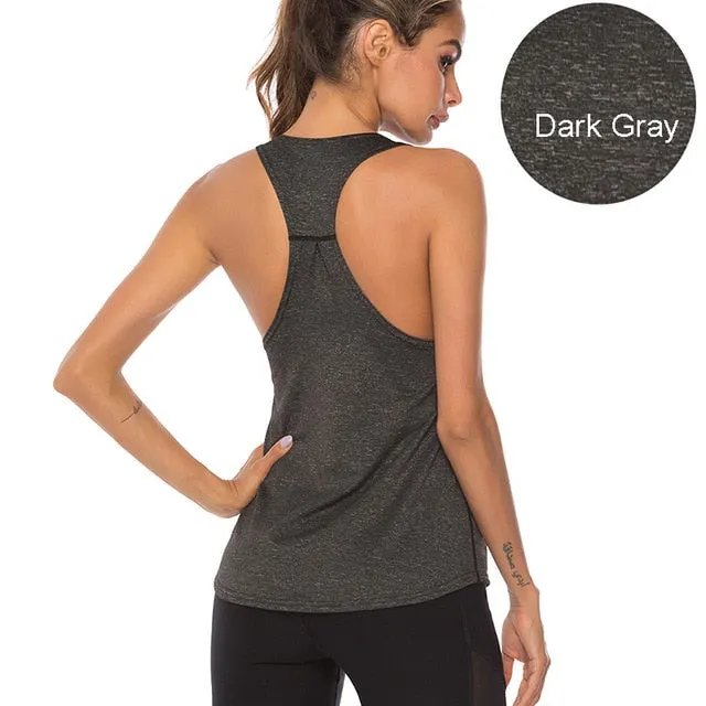 Sleeveless  Yoga Vest Tank