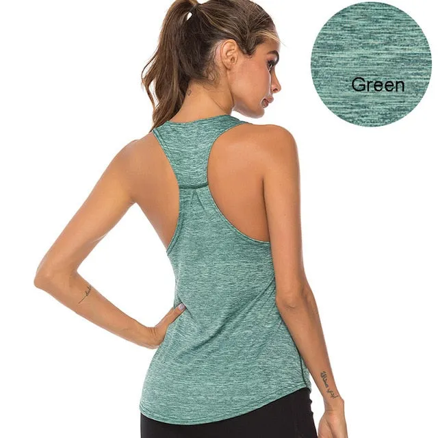 Sleeveless  Yoga Vest Tank