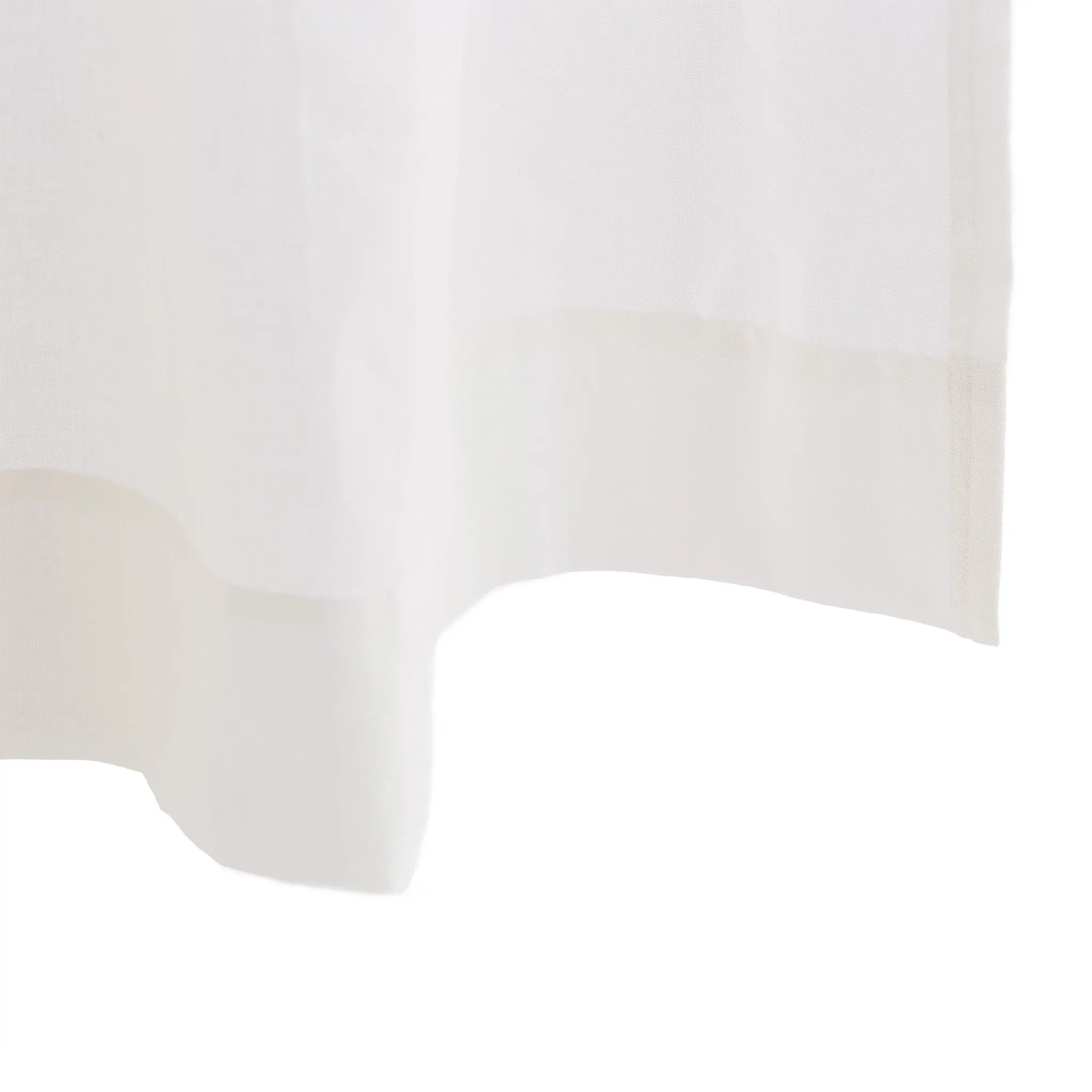 Tolosa Linen Cotton Curtain (set of 2) [Natural white]