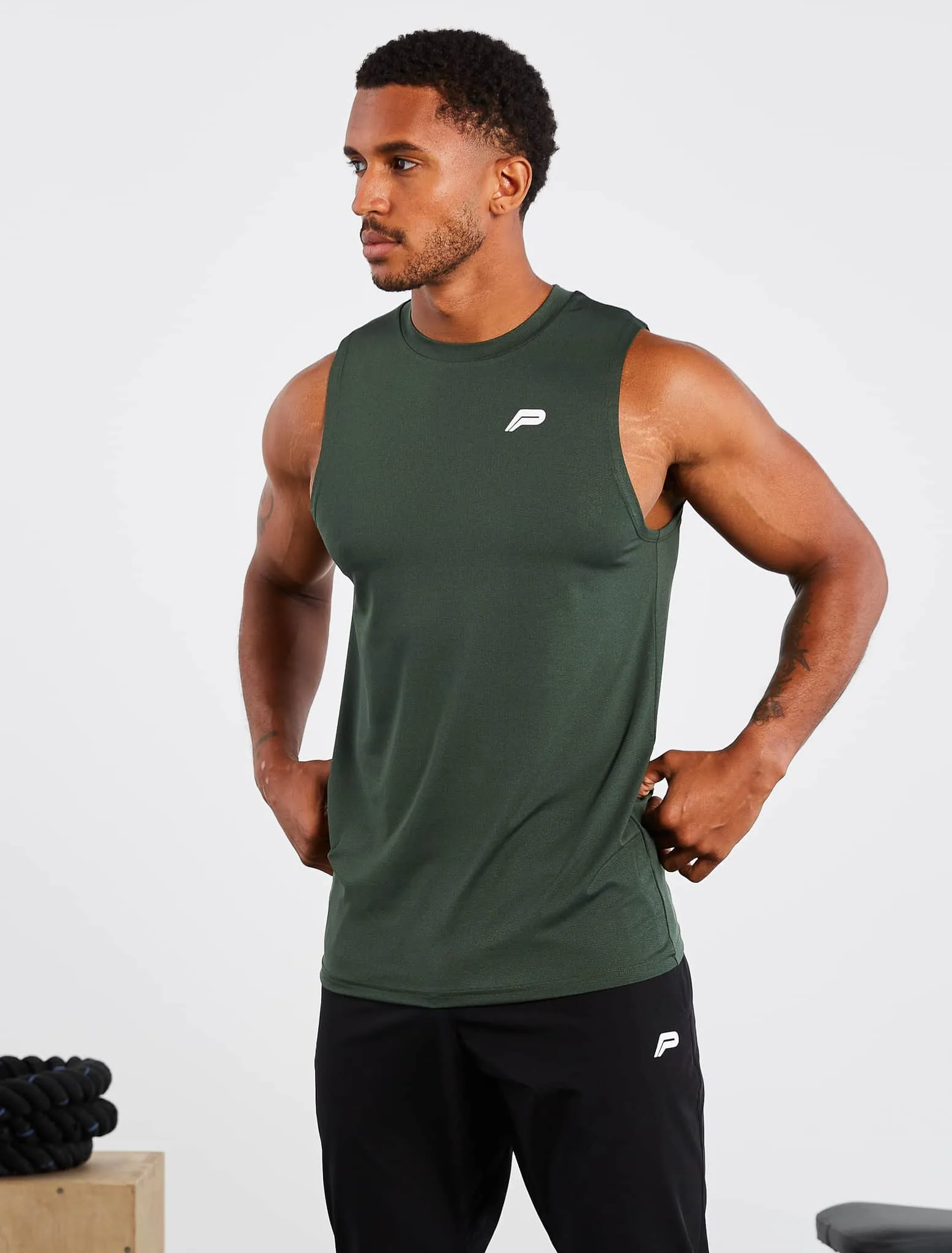 Training Tank - Dark Green