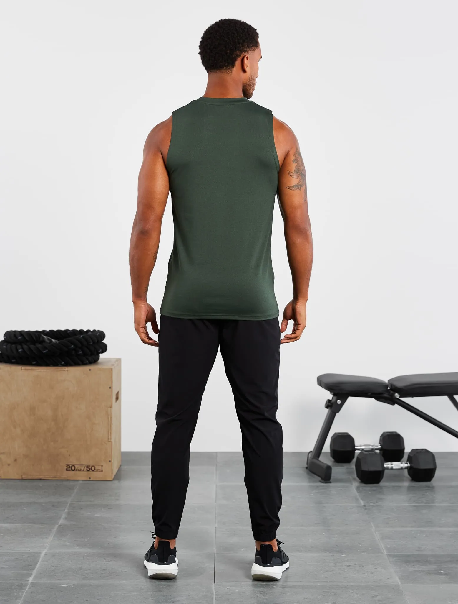 Training Tank - Dark Green