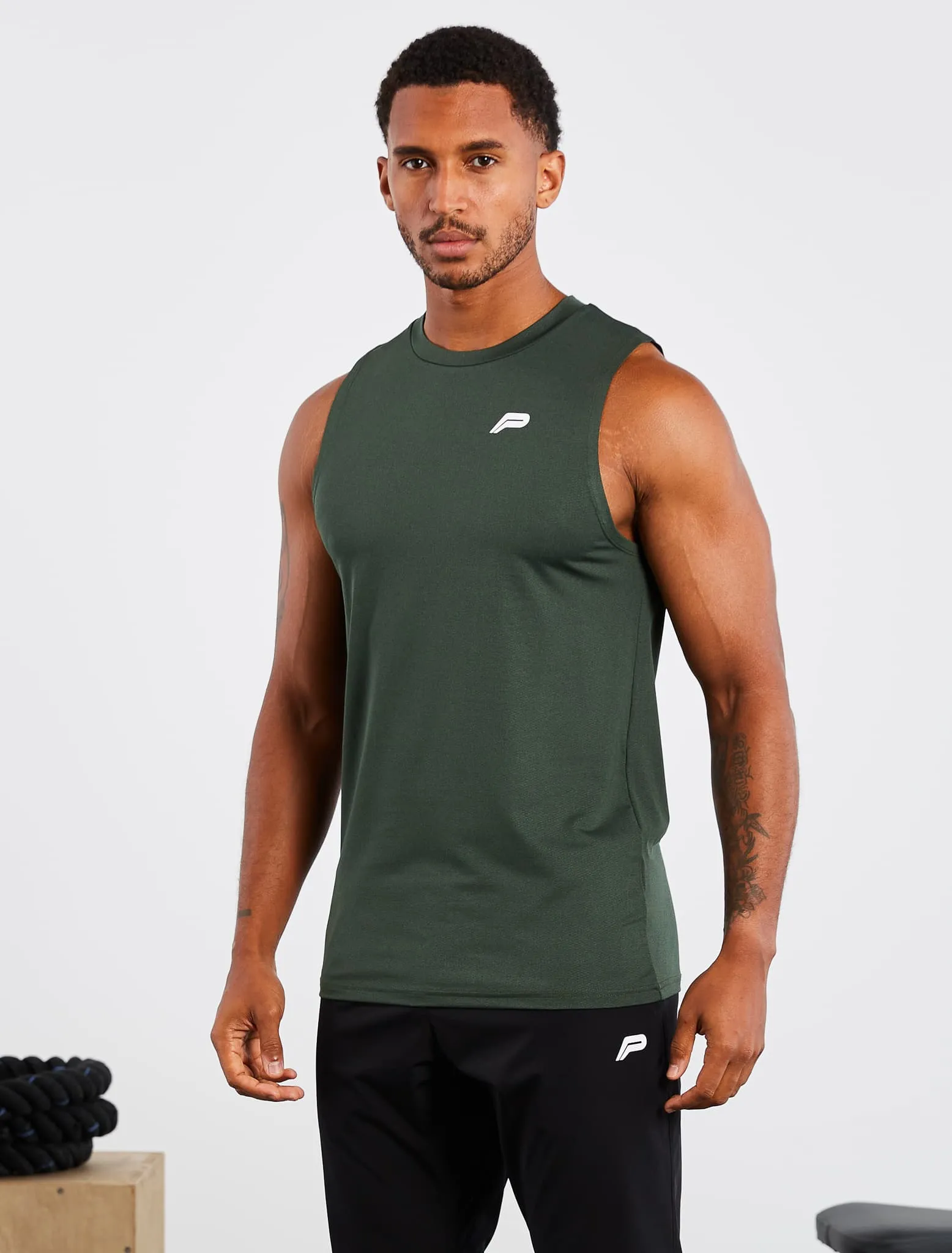 Training Tank - Dark Green