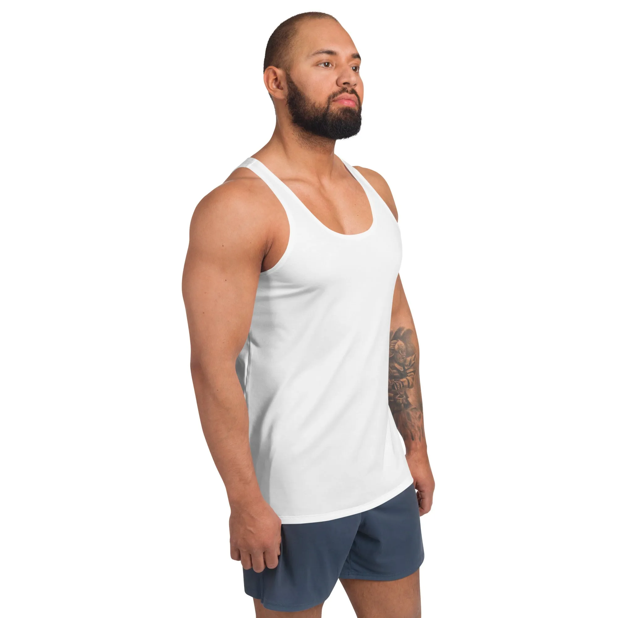 Unisex Tank Top White