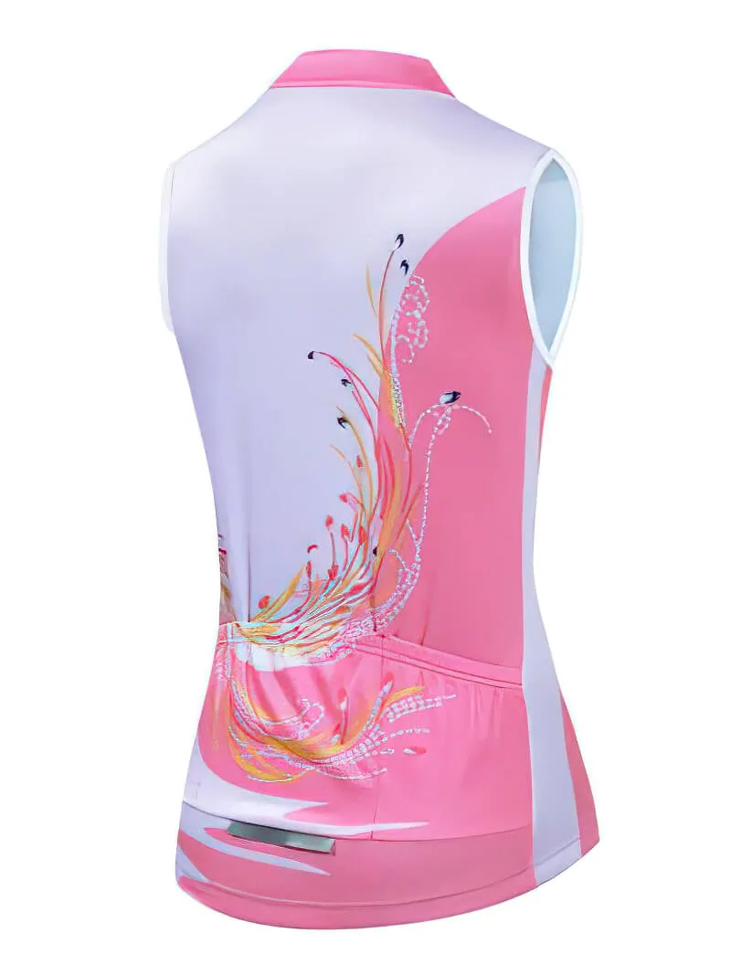 Women's Cycling Vest with Breathable Mesh and UV Protection - SF0430