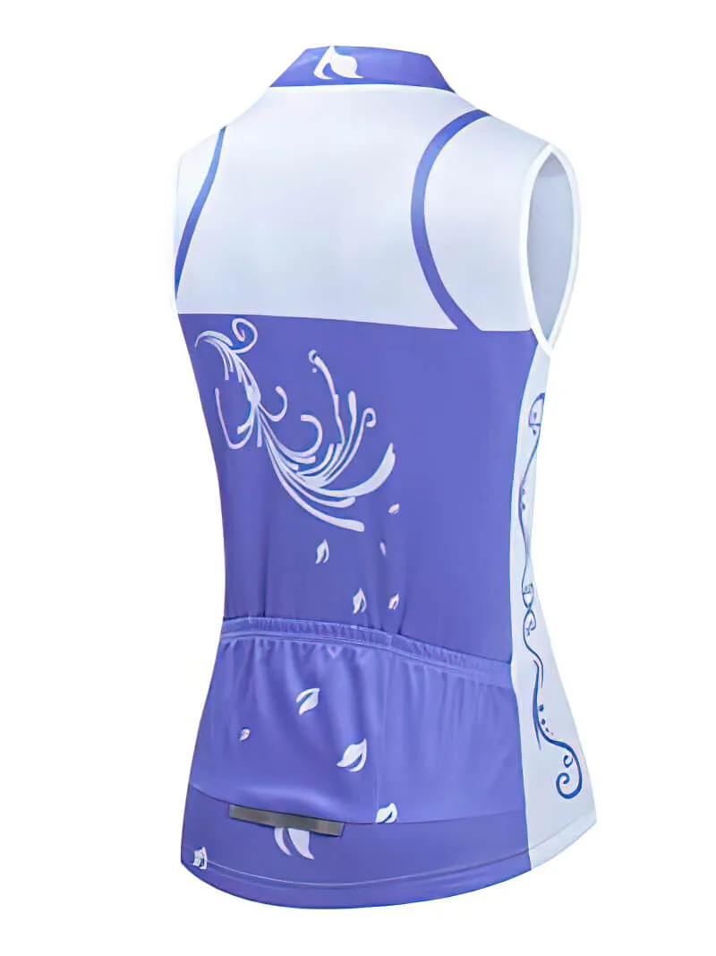 Women's Cycling Vest with Breathable Mesh and UV Protection - SF0430