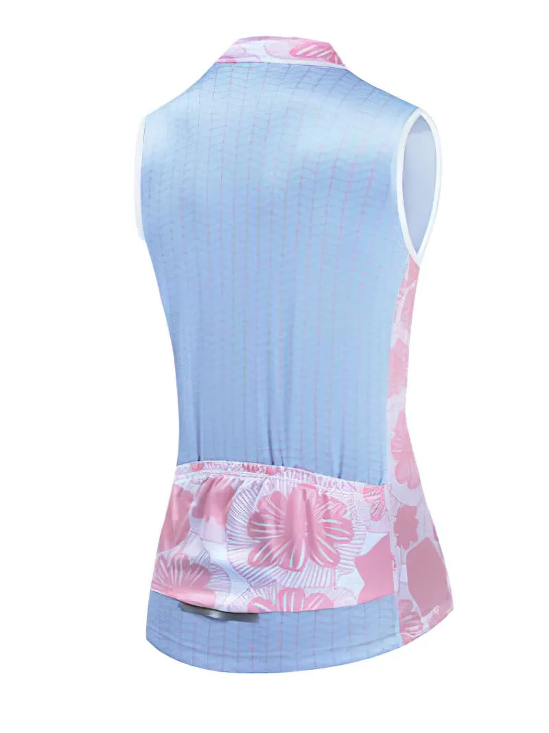 Women's Cycling Vest with Breathable Mesh and UV Protection - SF0430