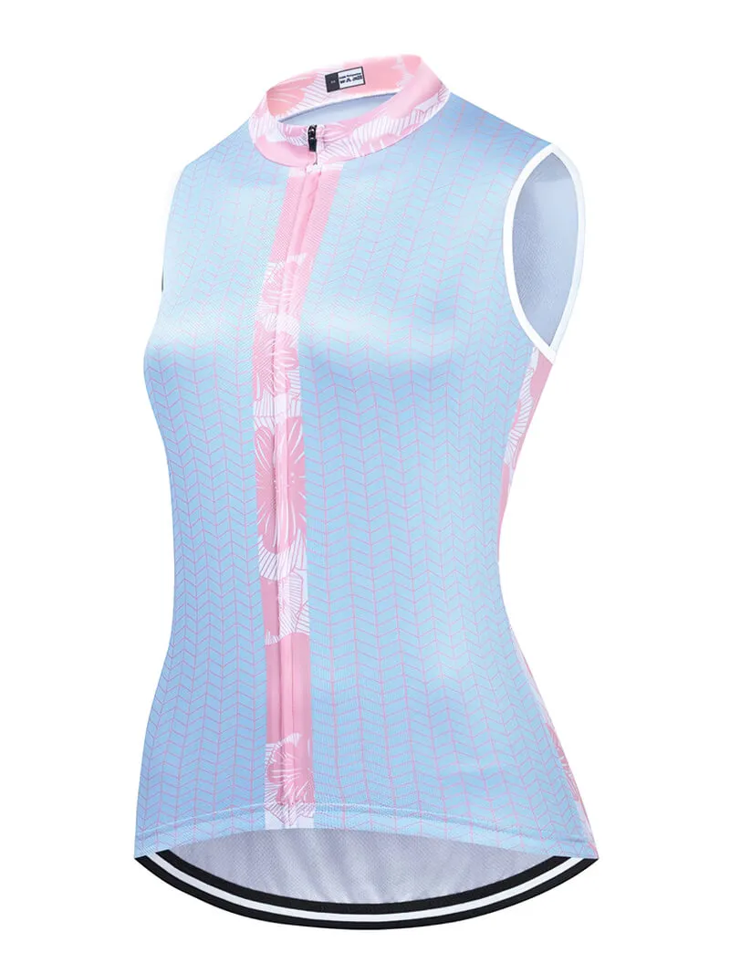 Women's Cycling Vest with Breathable Mesh and UV Protection - SF0430