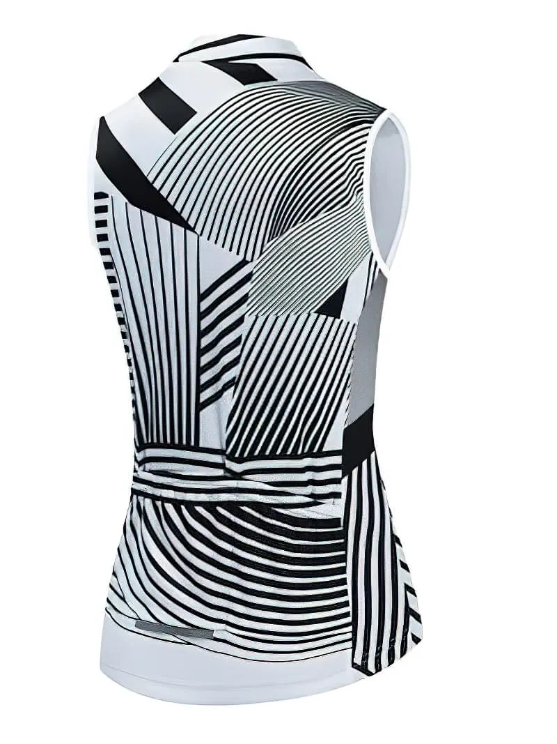 Women's Cycling Vest with Breathable Mesh and UV Protection - SF0430